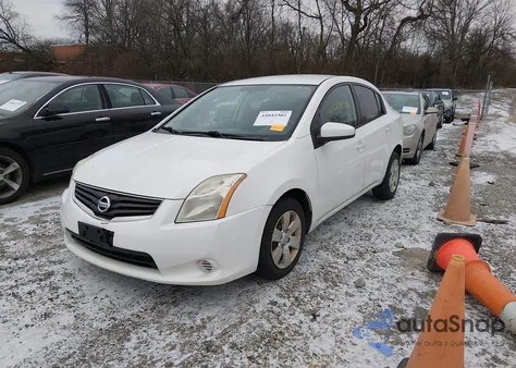 2012 Nissan Sentra 2.0 from USA, damaged, VIN 3N1AB6AP8CL659676